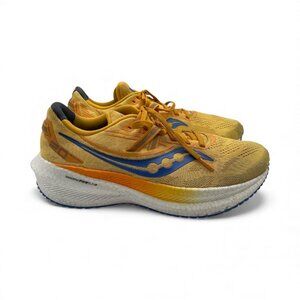 Saucony Triumph 20 Running Shoes SZ 10 Women Sneakers Run PWRrun+ yellow S10759
